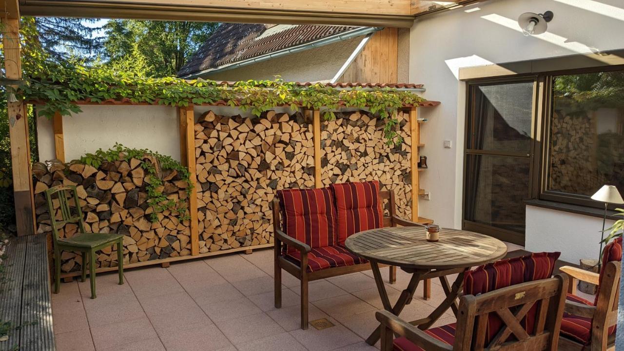 Ferienwohnung am Hardtwald Heidenheim Exterior foto
